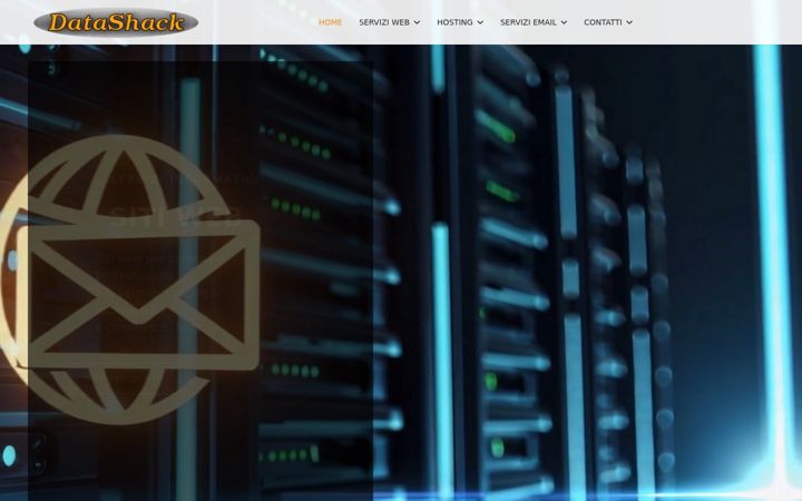 Screenshot of datashack.it