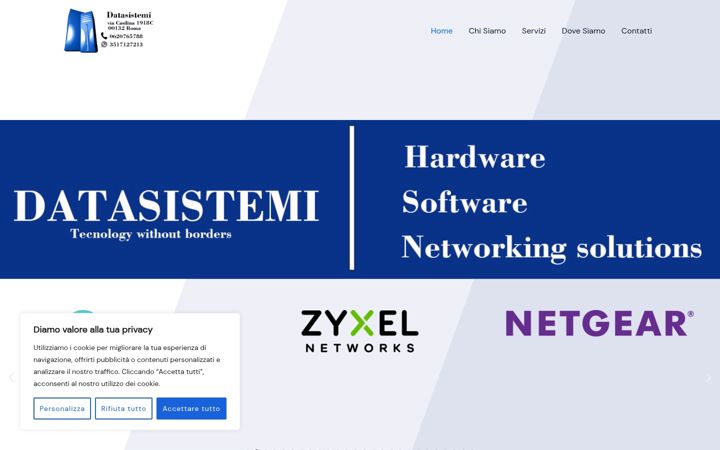 Screenshot of datasistemi.it