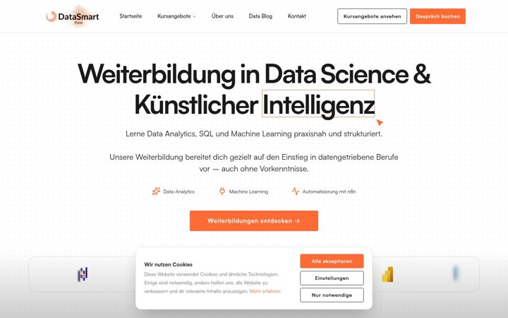 Screenshot of datasmartpoint.com