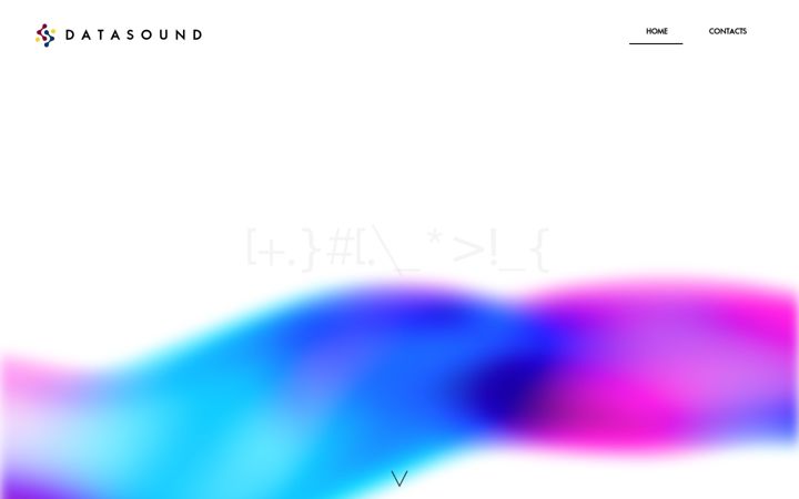 Screenshot of datasound.it