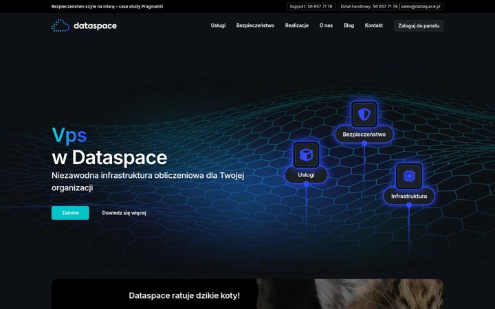 Screenshot του dataspace.pl