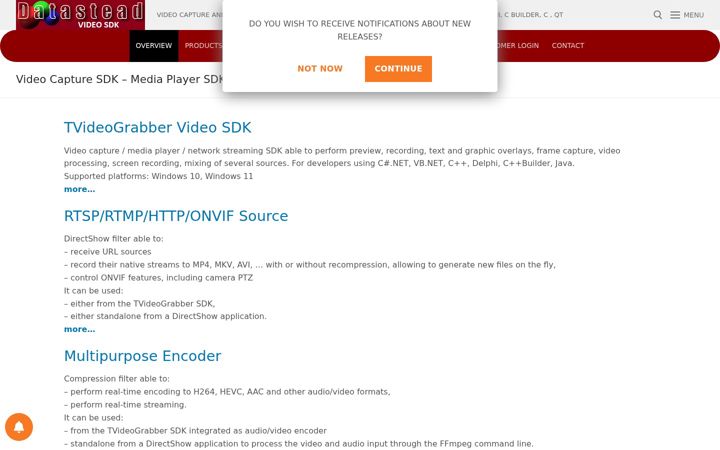 Screenshot of datastead.com