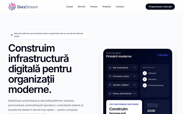 Képernyőkép: datastream.ro