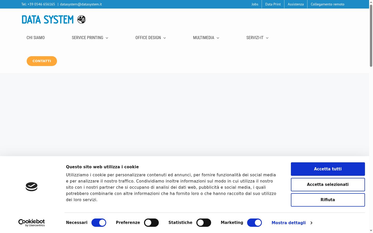 Zrzut ekranu banera zgody wyświetlanego przed jakąkolwiek interakcją