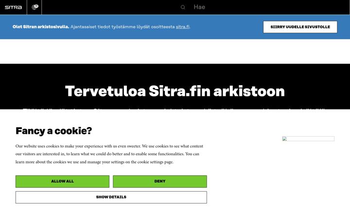 Screenshot di datataloudentiekartta.fi