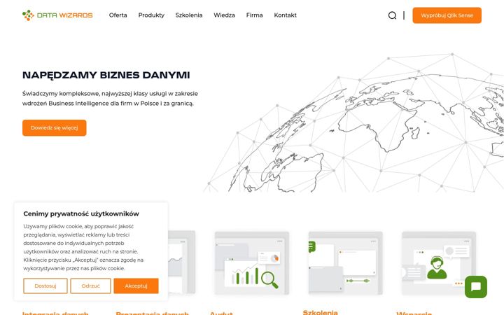 Screenshot of datawizards.pl