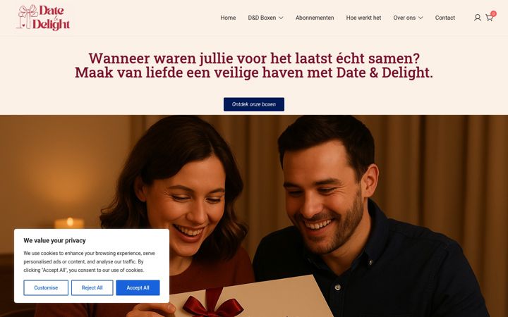 Snímek obrazovky date-delight.nl