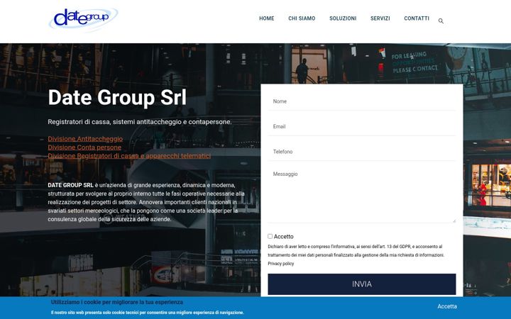 Screenshot of dategroup.it