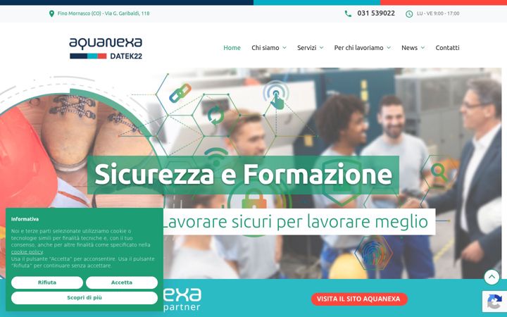Screenshot of datek22.com