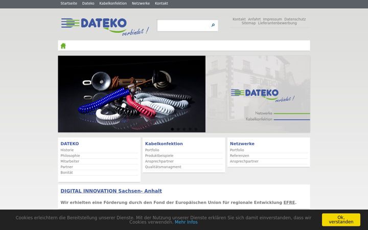 Screenshot of dateko.de