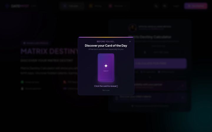 Screenshot of datemyst.com