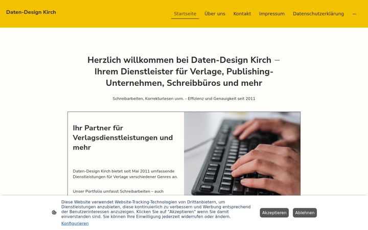 Screenshot of datendesign-kirch.de