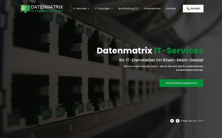 Screenshot of datenmatrix-systemhaus.de