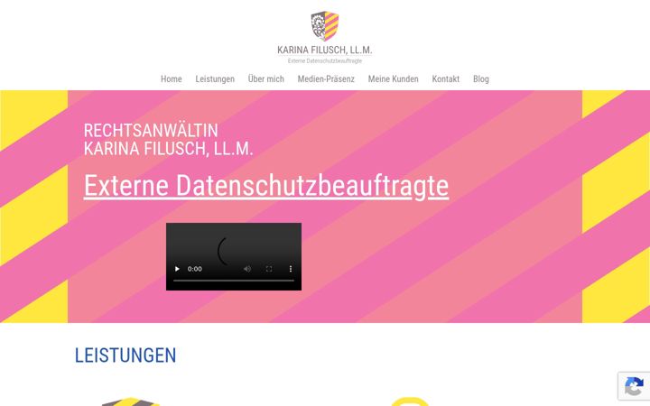 Screenshot of datenschutzbeauftragte-berlin.eu