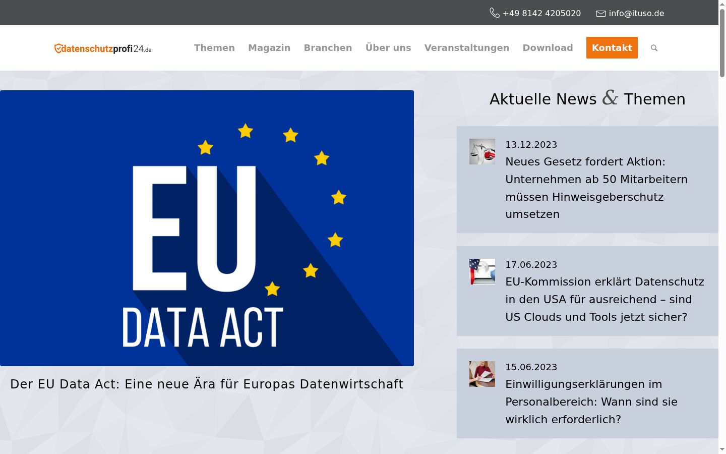 Screenshot του banner συγκατάθεσης που εμφανίστηκε πριν από οποιαδήποτε αλληλεπίδραση