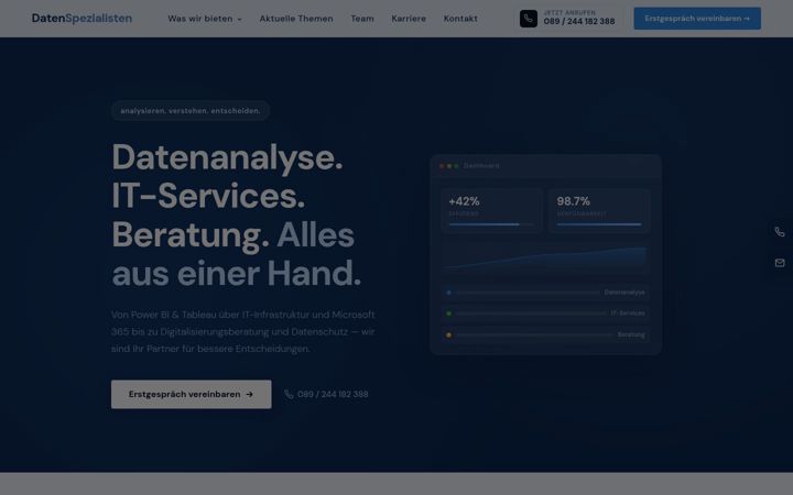 Képernyőkép: datenspezialisten.de