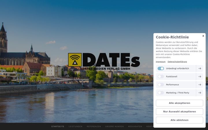 Screenshot of dates-online.de