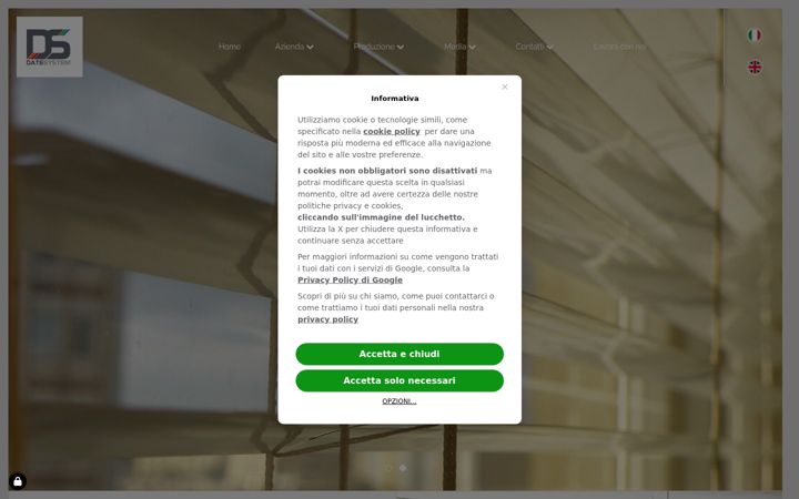 Screenshot of datesystem.eu