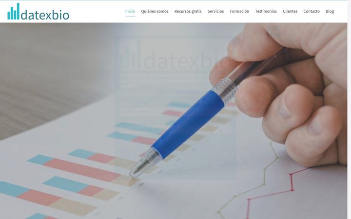 Screenshot of datexbio.com