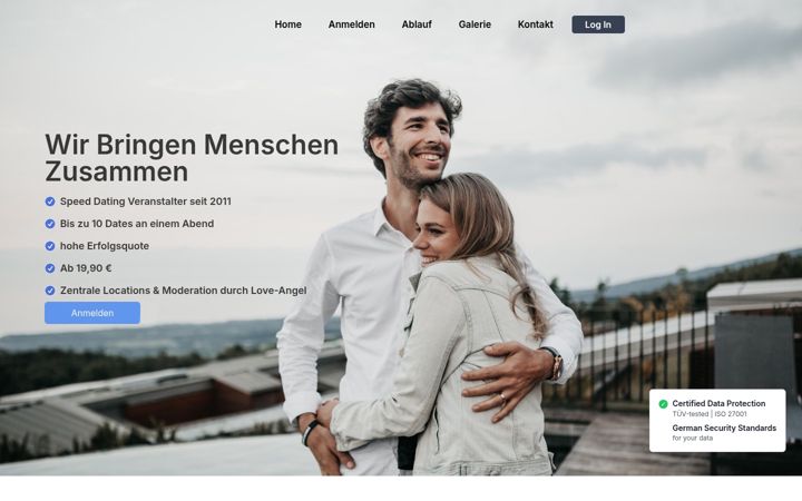 Screenshot of dateyork.com