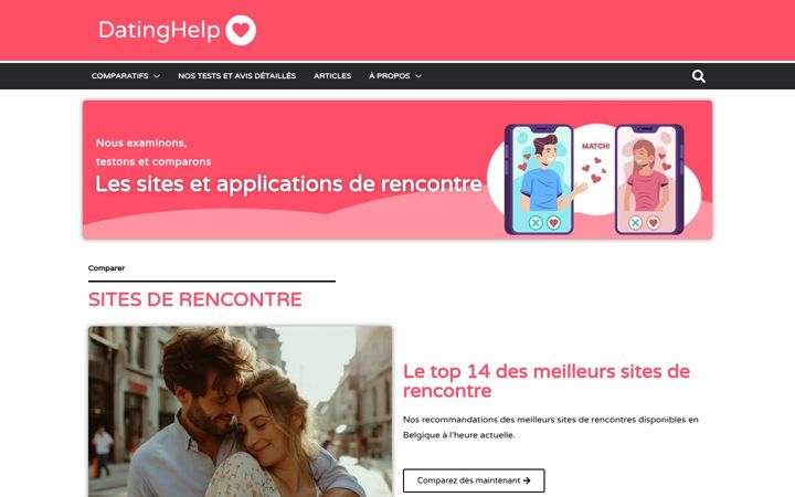 Screenshot of datinghelp.be