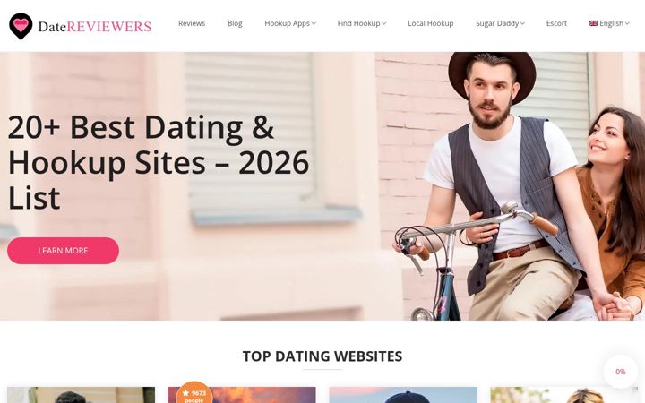Screenshot of datingreviewer.net