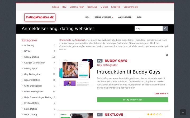 Screenshot of datingwebsites.dk