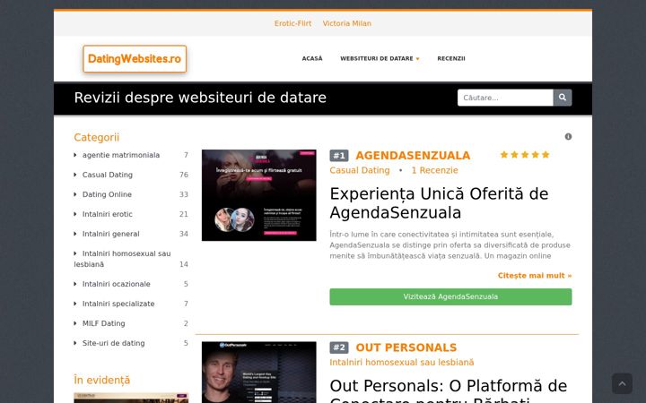 Képernyőkép: datingwebsites.ro