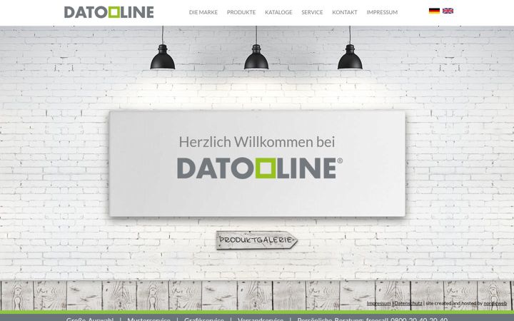 Screenshot of datoline.de