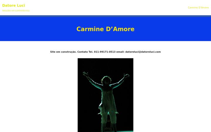 Screenshot of datoreluci.com
