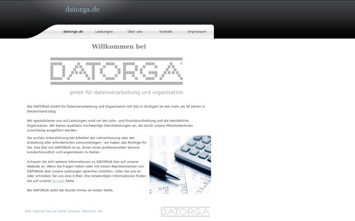 Screenshot of datorga.de