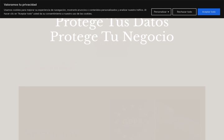 Screenshot of datosempresariales.com
