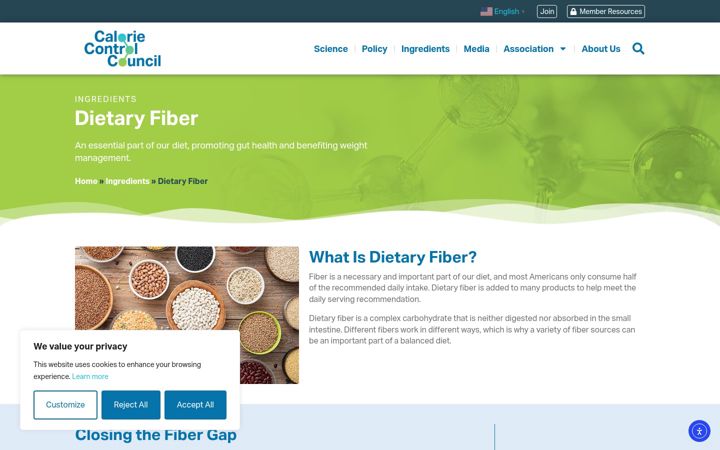 Screenshot of datossobrelafibra.com