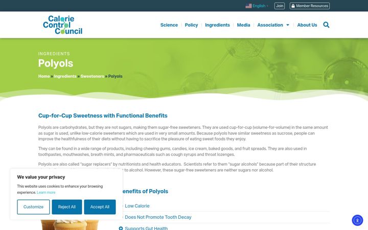 Screenshot of datossobrelospolioles.com