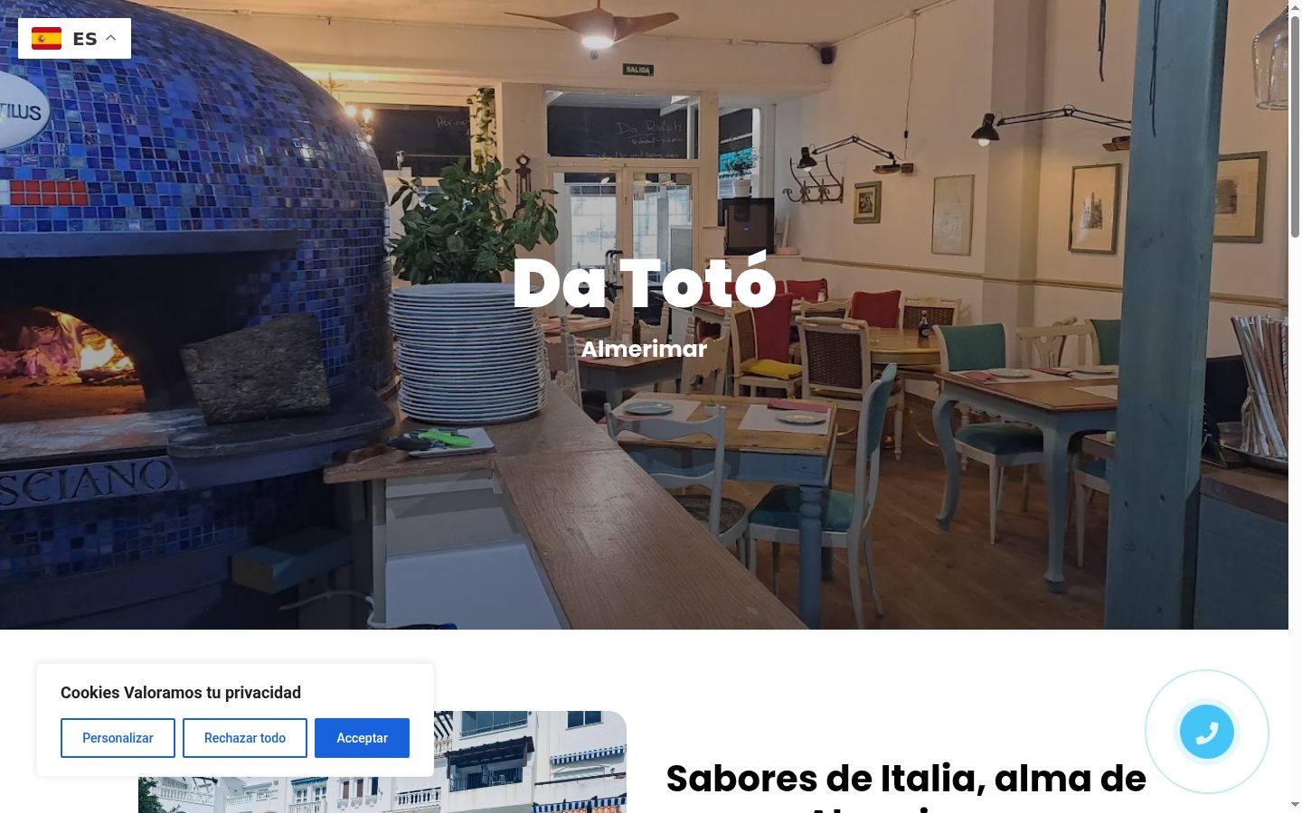 Skærmbillede af samtykkebanneret, som det blev vist før nogen interaktion