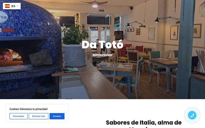 Screenshot ta' datotoalmerimar.es