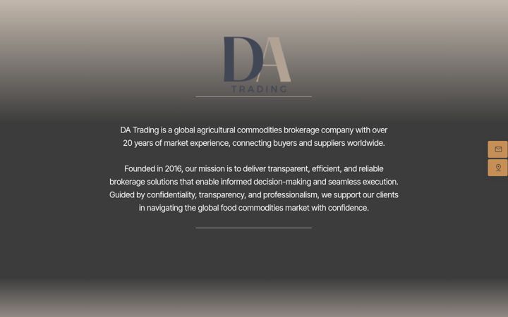 Screenshot of datrading.uk