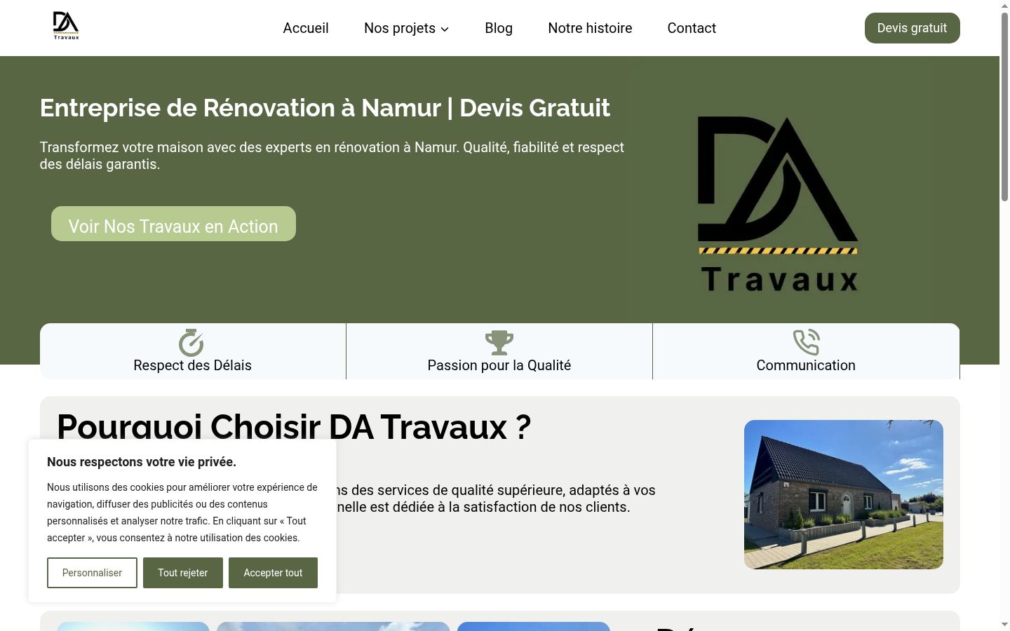 Screenshot tal-banner tal-kunsens muri qabel kwalunkwe interazzjoni