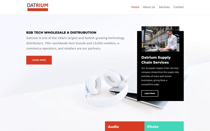 Screenshot of datriumuk.com