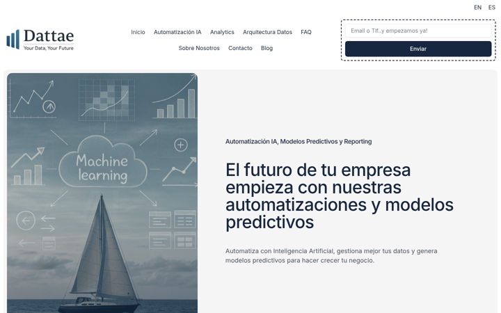 Screenshot of dattae.com