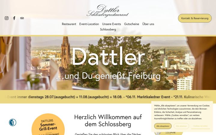 Screenshot of dattler.de