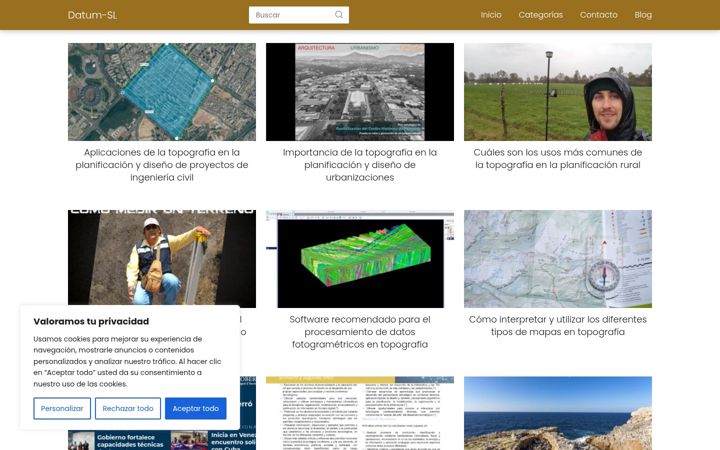 Screenshot of datum-sl.com