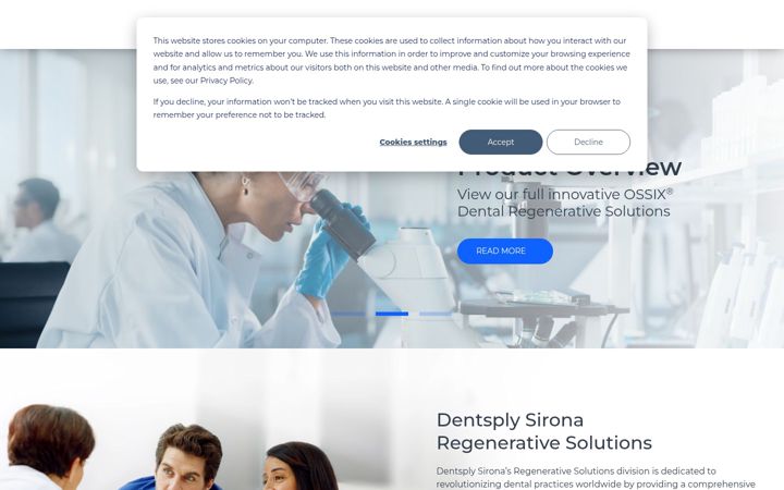 Screenshot of datumdental.com