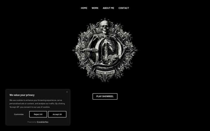 Screenshot von daudiodesign.it