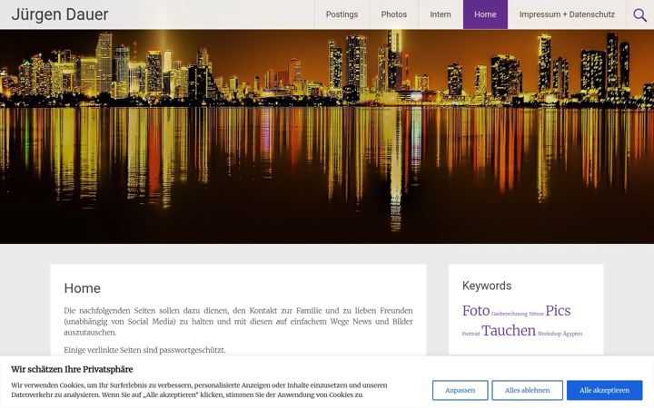 Screenshot of dauer-online.eu