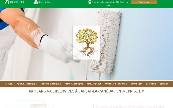 Screenshot of dauher-mario-multiservices.fr