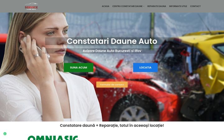 Capture d'écran de dauneautobucuresti.ro