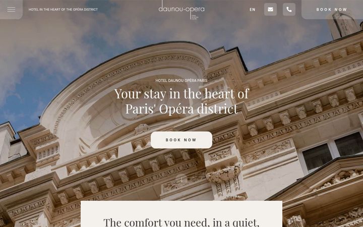 Screenshot of daunou-opera.com