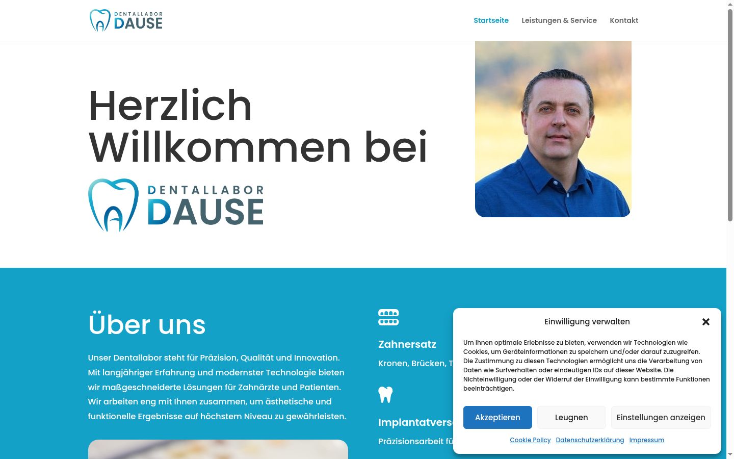 Screenshot tal-banner tal-kunsens muri qabel kwalunkwe interazzjoni