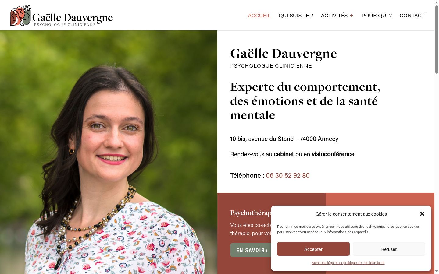 Screenshot van de toestemmingsbanner zoals getoond vóór enige interactie